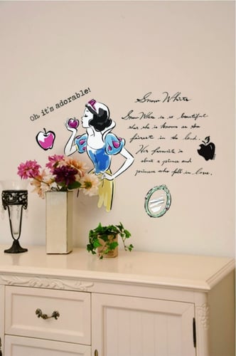 ملصقات حائط - سنو وايت