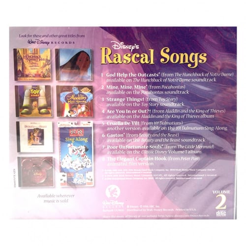 سي دي - اغاني أشرار ديزني من ماكدونالز