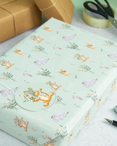 حزمة تغليف + بطاقة - ويني ذا بوه