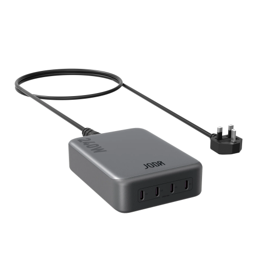 منصة شحن JODA PEAK بقوة 240 واط اربع منافذ تايب سي