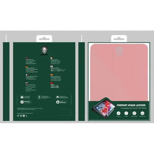 غلاف حماية ايباد الجيل العاشر 10.9 2022 green lion