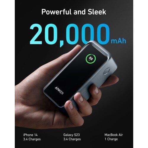 شاحن متنقل سريع 100 واط 20000 مللي امبير من انكر
