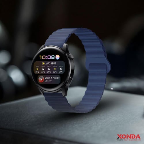 سوار معصم متعدد الالوان ذو وجهين لجميع الساعات 42/...