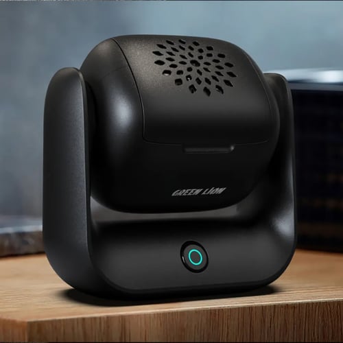 مبخرة دوارة من أسير - لون أسود