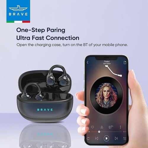 سماعة الهبة - سماعات أذن لاسلكية مفتوحة بتصميم كلي...