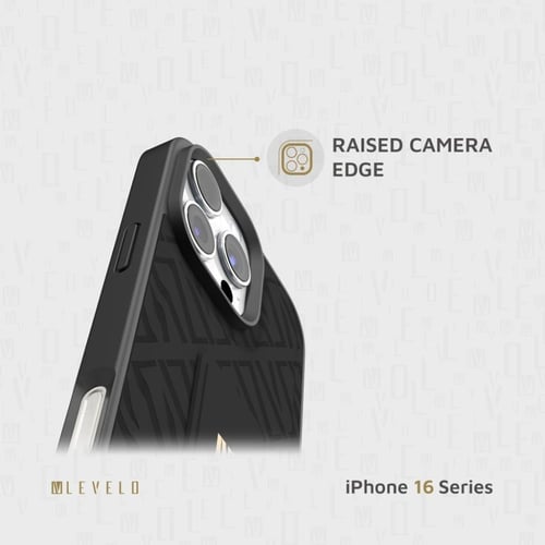 غلاف مورفيكس كويرو من ليفيليو لهاتف آيفون 16 برو /...