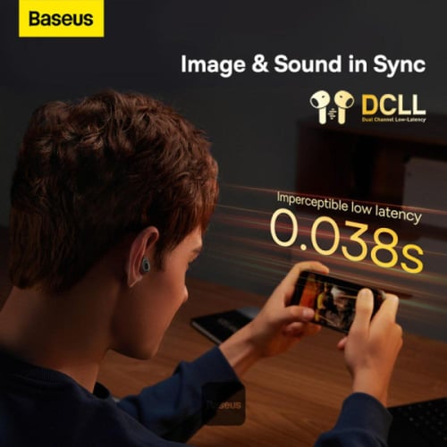 سماعات أذن لاسلكية من Baseus Bowie MA10 مع خاصية إ...