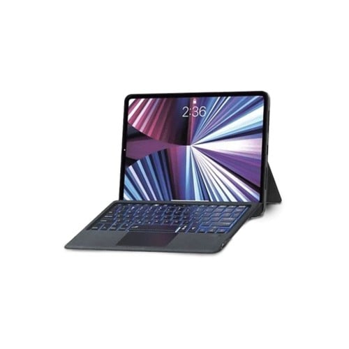 كفر ايباد مع لوحة مفاتيح تعمل باللمس لجهاز iPad Pr...
