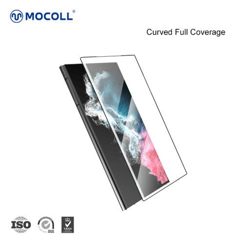 ستكر حماية شفاف من الزجاج المقوى 3D لهاتف سامسونج...