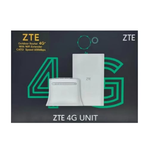 راوتر خارجي مع مقوي 4G من ZTE 4G UNIT