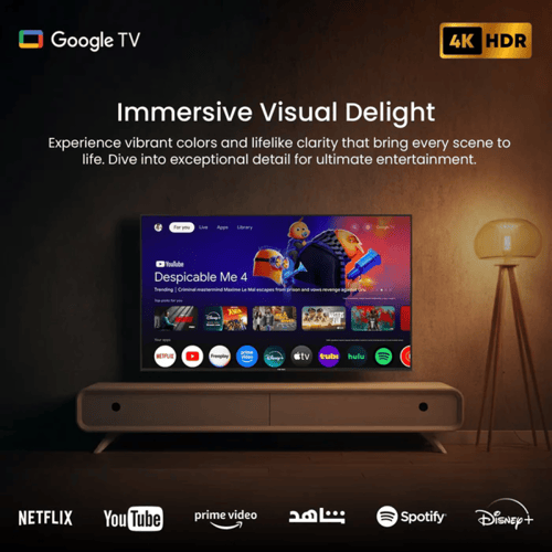 ستار تراك تلفزيون ذكي LED HD مقاس 55 بوصة، 4K UHD...