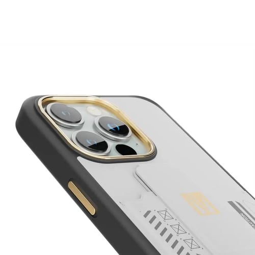 كفر ايفون 15 برو ماكس من ليفيلو مورفيكس جلد مع حام...