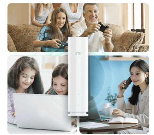 راوتر ZTE G5TS 5G CPE واي فاي 6