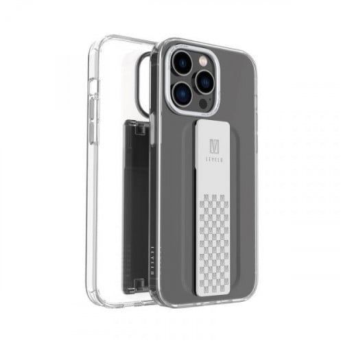 كفر غرافيا شفاف ايفون 14 برو ماركة LEVELO