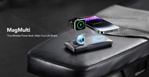 باور بانك VEGER Dual Wireless PD سريع 10000 مللي أ...