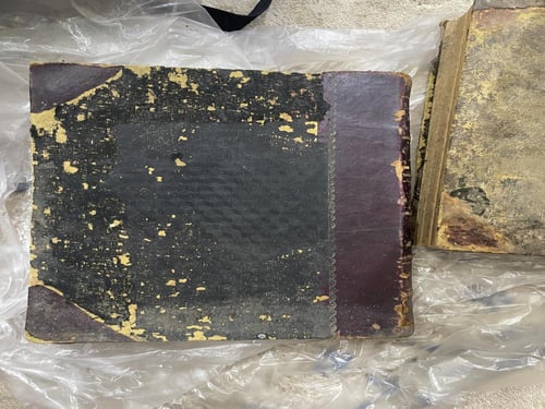 مجلة الرسالة (طبعة أصلية) في مجلدين ‏(تجليد كعب أر...