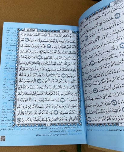 ‏مصحف تفسير وبيان كلمات القرآن ‏تجليد (جلد كرتوني)...