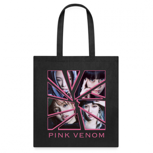 شنطة قماشية Tote bag بطباعة بينك فينوم Pink Venom...