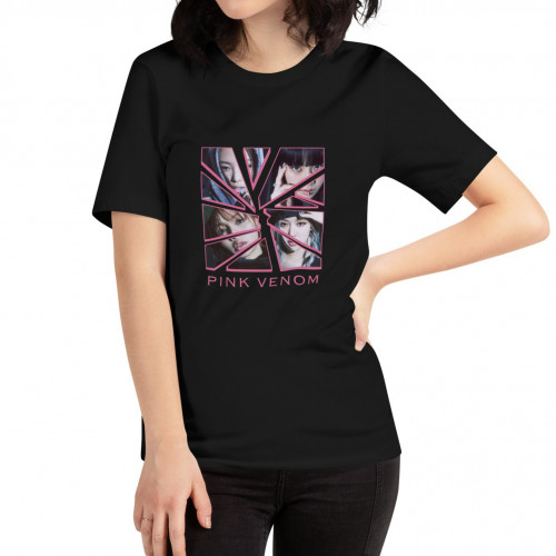 تيشيرت بينك فينوم Pink Venom بلاكبينك Blackpink