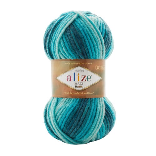 superlana maxi batik- ماكسي ملون 801