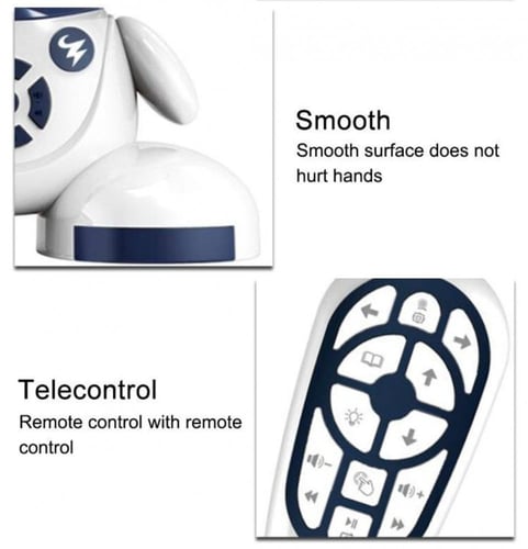 روبوت ذكي مع ريموت تحكم - لون أزرق