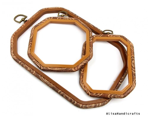 إطار سيلكون ثماني اضلاع 11*15 سم