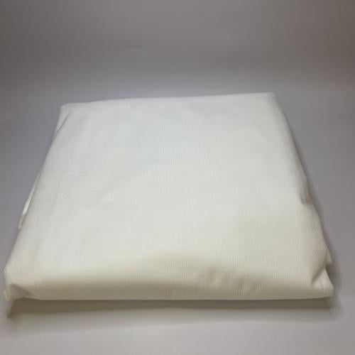 تلبيسة مقاعد قطعتين ابيض سادة