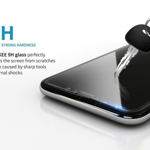 استكر حماية ايفون اكس ار قزاز ارمر كامل الشاشة 3D...