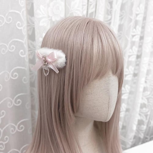 Winter angel hairclip