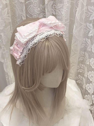 زينة رأس قماشيه ♡ Dolly Ruffles Headband