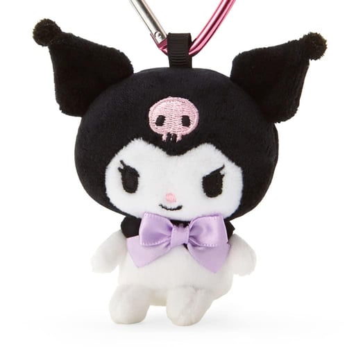 تعليقة دمية كورومي صغيرة | kuromi mini keychain pl...