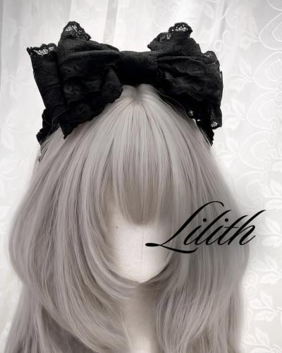 زينة رأس قماشيه "ليليث" ♡ Lilith Headband