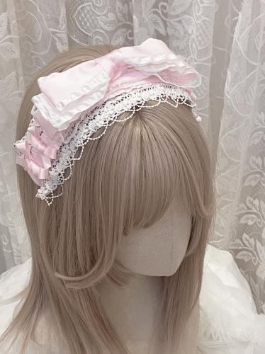 زينة رأس قماشيه ♡ Dolly Ruffles Headband