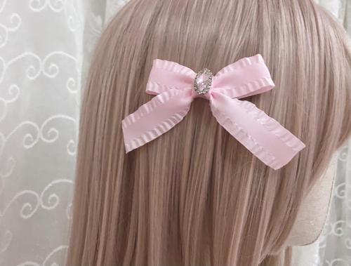 pink barbie bow