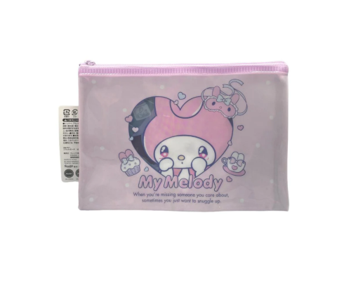 SANRIO MY MELODY X KUROMI ZIP POUCH