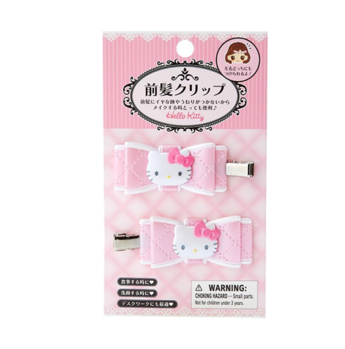 Hellokitty bow hair clip | شباصات هيلوكيتي