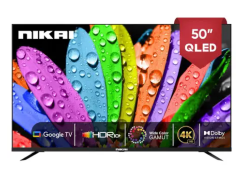تلفزيون نيكاي كيوليد 50 بوصة 4K QLED شاشة دولبي او...