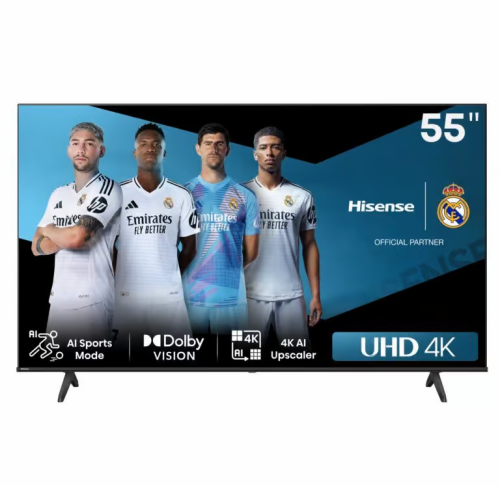 هايسنس شاشة ذكية دولبي فيجون 55 بوصة 4K UHD