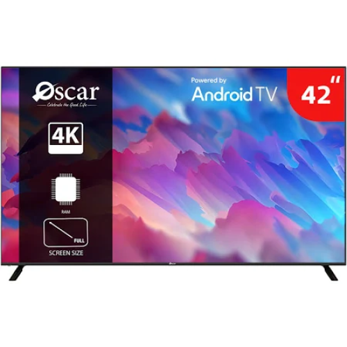 اوسكار شاشة تلفزيون 42 بوصة سمارت - Full HD - أسود...