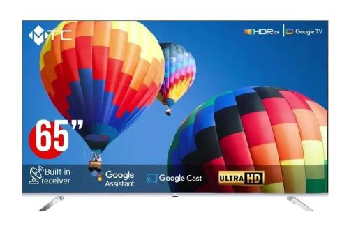 شاشة تلفزيون ام تي سي 58 بوصة سمارت، 4K UHD، لوحة...