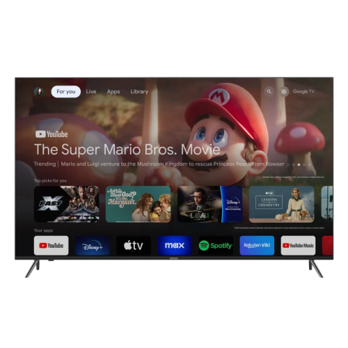 شاشة نيكاي 75 بوصة سمارت 4k ويبوس تقنية يابانية