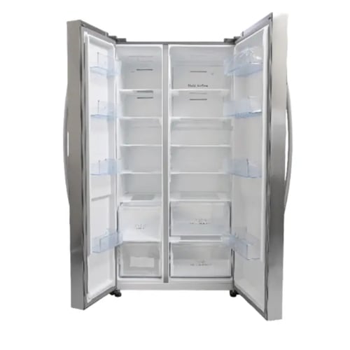 يوجين ثلاجة دولابي أبواب متجاورة 22.4 قدم – 637 لت...