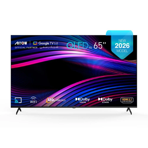 ارو شاشة سمارت 4K كيو إل إي دي 65 بوصة بنظام تلفزي...