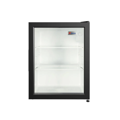ثلاجة باب واحد تكنو بيست بواجهة زجاج بسعة 76 لتر ل...