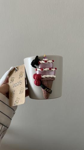 كوب كيكة التخرج