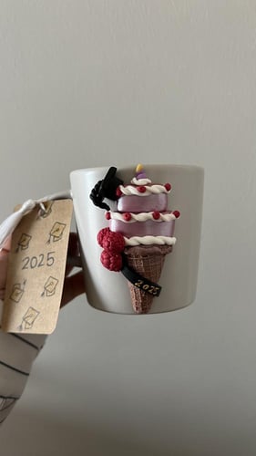 كوب كيكة التخرج