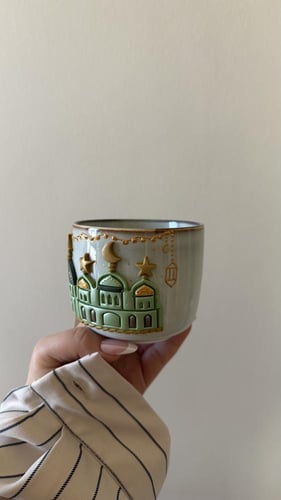 بيت رمضاني ابيض واخضر