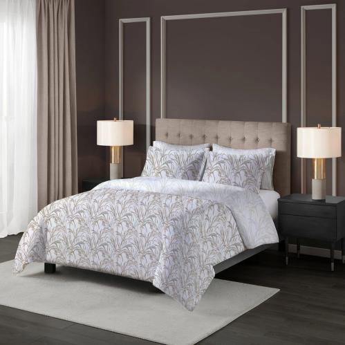 طقم لحاف فاريسا نقشة بألوان متعددة سنجل، طقم 4 قطع