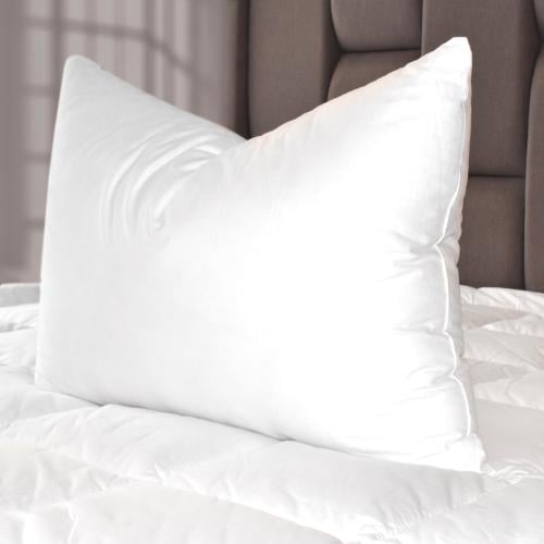مخدة نوم فندقية عالية أبيض 50×75سم من فروتشي