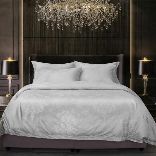 فروتشي طقم لحاف رمادي كينج طقم 7 قطع